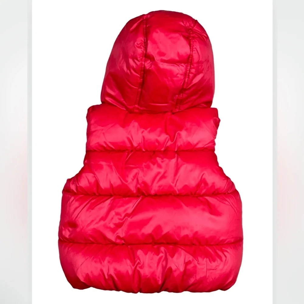 NWT Baby GAP Red Cold Control Max Puffer Vest 6-12 Months Jacket Boy Kids